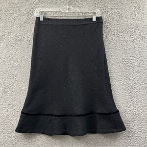 Vintage GAP Wool Blend Tweed Skirt Preppy Dark Academia Workwear‎ Y2K Women's 4